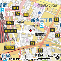 新宿アドヴァンスビル周辺の地図