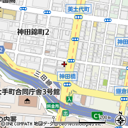 東京都千代田区神田錦町1丁目21周辺の地図