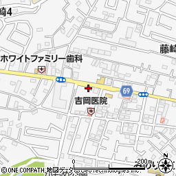 習志野藤崎郵便局 ＡＴＭ周辺の地図