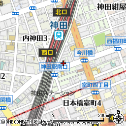 日高屋 神田南口店周辺の地図