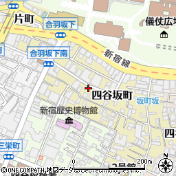 東京都新宿区四谷坂町6周辺の地図