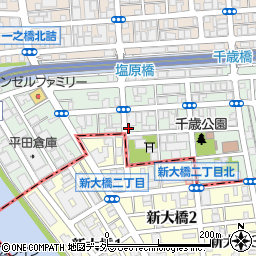 パークジャパン千歳第１駐車場周辺の地図