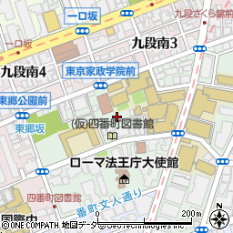 東京都千代田区三番町12-14周辺の地図