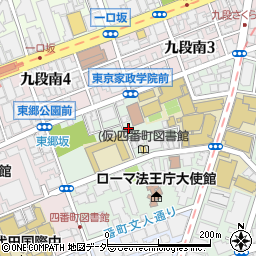 東京都千代田区三番町22-16周辺の地図