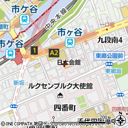 東京都千代田区九段南4丁目8周辺の地図