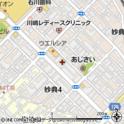 カメラのキタムラ　市川妙典店周辺の地図