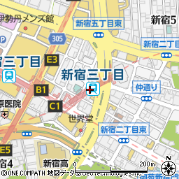 吉川新宿ビル周辺の地図