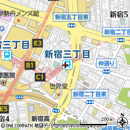 吉川新宿ビル周辺の地図