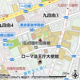 東京都千代田区三番町12-16周辺の地図