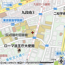 東京都千代田区三番町12-1周辺の地図