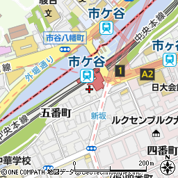 東京都千代田区五番町2-3周辺の地図