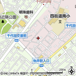 千葉県四街道市物井1570周辺の地図