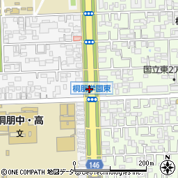 桐朋周辺の地図