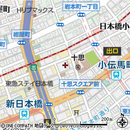 東京都中央区日本橋本町4丁目13周辺の地図
