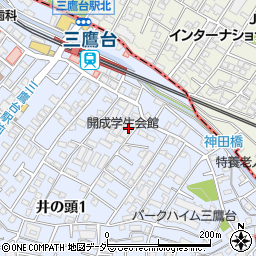 東京ゲームデザイナー学院三鷹台周辺の地図