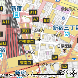 新宿第一ビル周辺の地図