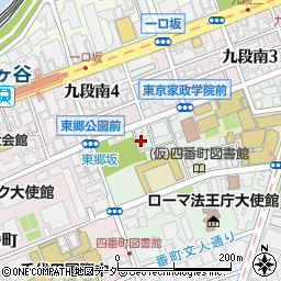 東京都千代田区三番町20-2周辺の地図