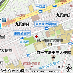 東京都千代田区三番町20-17周辺の地図