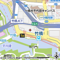 とんかつまるや 竹橋店周辺の地図