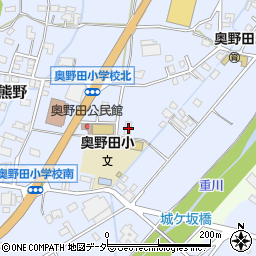 山梨県甲州市塩山熊野941周辺の地図