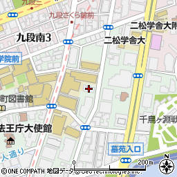 東京都千代田区三番町8-10周辺の地図