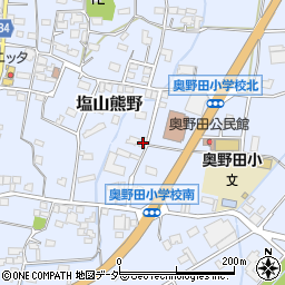 山梨県甲州市塩山熊野988周辺の地図