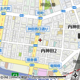 東京都千代田区内神田2丁目11周辺の地図