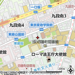 東京都千代田区三番町20-12周辺の地図