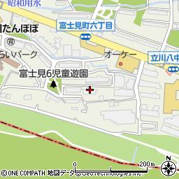 富士見町６丁目アパート５２号周辺の地図