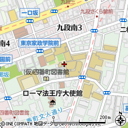 東京都千代田区三番町12-10周辺の地図