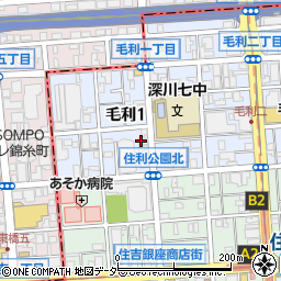ドッグライフプランナーズ江東墨田校周辺の地図