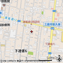 三鷹齋藤行政書士事務所周辺の地図