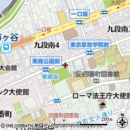 東京都千代田区三番町18-18周辺の地図