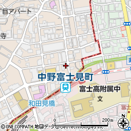 和田荘周辺の地図