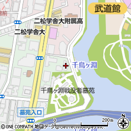 東京都千代田区三番町2-18周辺の地図