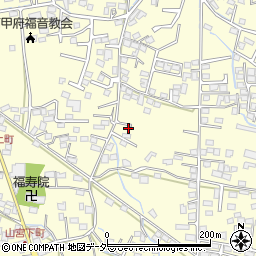 山梨県甲府市山宮町1074周辺の地図