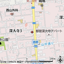 武蔵ハイツ周辺の地図