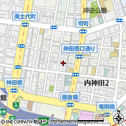 東京都千代田区内神田1丁目10周辺の地図
