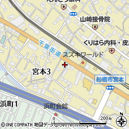セオサイクル船橋競馬場駅ファミリー店周辺の地図