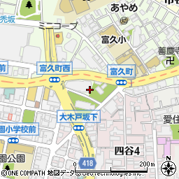 東京都新宿区富久町9周辺の地図