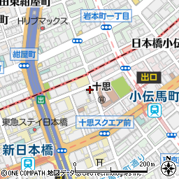 東京都中央区日本橋本町4丁目13-8周辺の地図