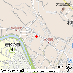 東京都八王子市犬目町987-5周辺の地図