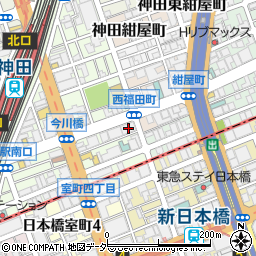 福井銀行東京支店周辺の地図