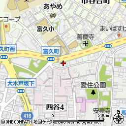 東京都新宿区富久町8周辺の地図