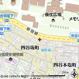 東京都新宿区四谷坂町10-11周辺の地図