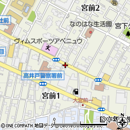 高井戸警察署周辺の地図