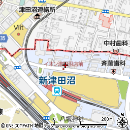 鴇田経営税理士事務所周辺の地図