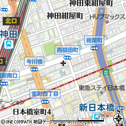 ユニーク神田店周辺の地図
