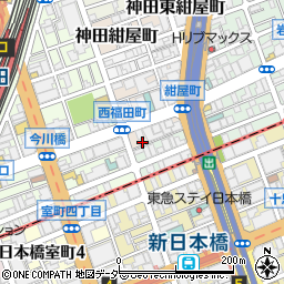 東京都千代田区神田西福田町2周辺の地図
