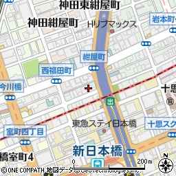 東京都千代田区神田美倉町8周辺の地図